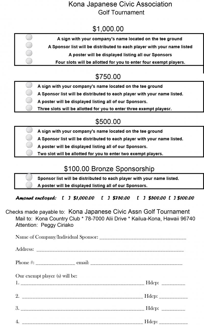 SPONSORSHIP